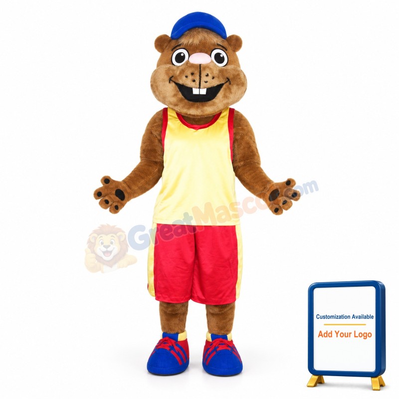 Marmot Mascot Costume