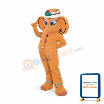 Shaka Elephant Mascot Costume