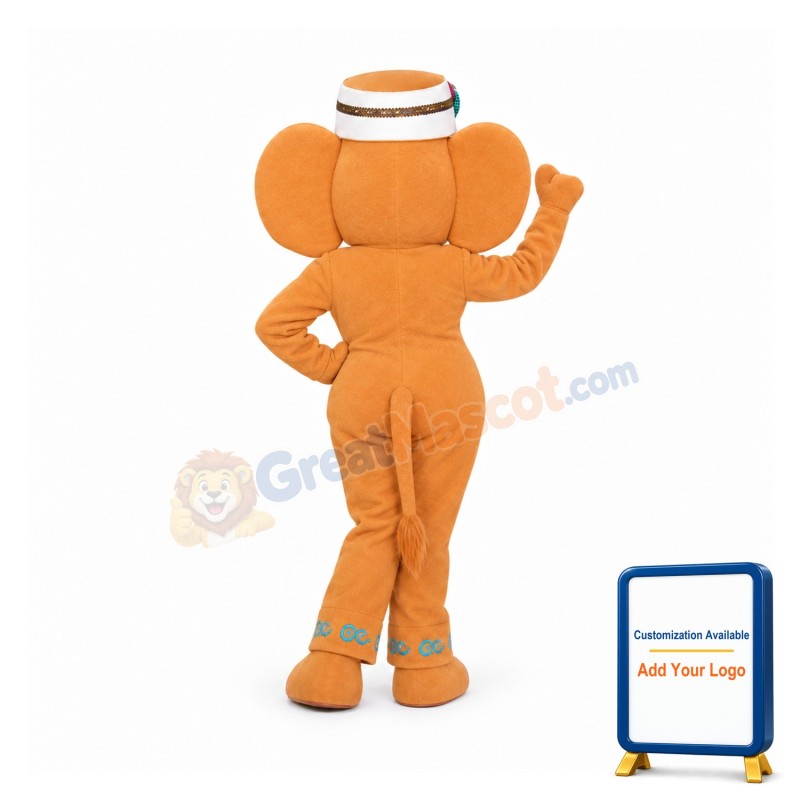 Shaka Elephant Mascot Costume