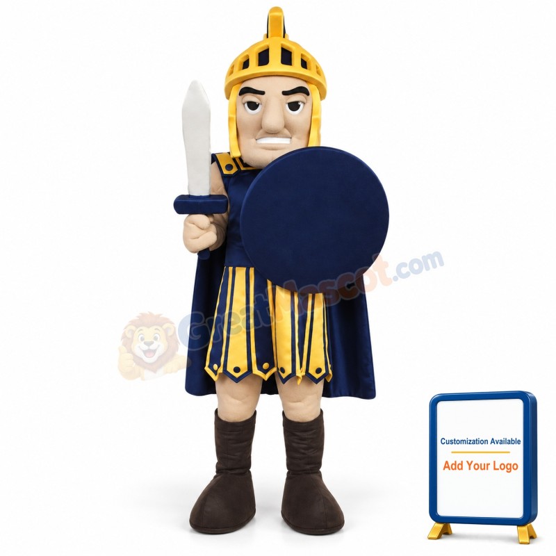 High School Warrior Mascot Costume
