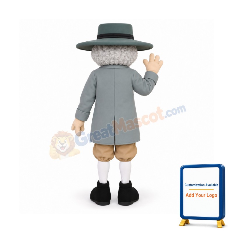 School Quaker Mascot Costume