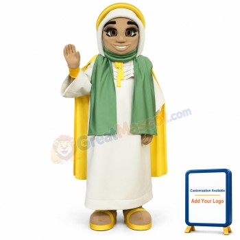 Anonymous Angel Mascot Costume