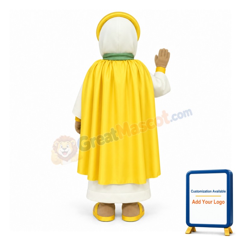 Anonymous Angel Mascot Costume
