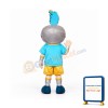 Little Boy Knight Mascot Costume