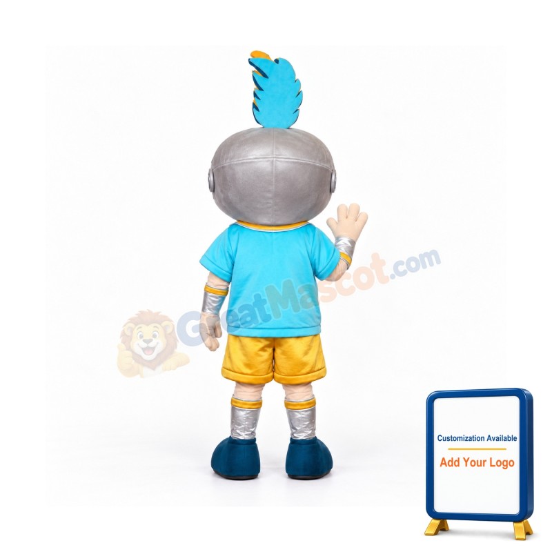 Little Boy Knight Mascot Costume