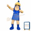 Happy Spartan Mascot Costume