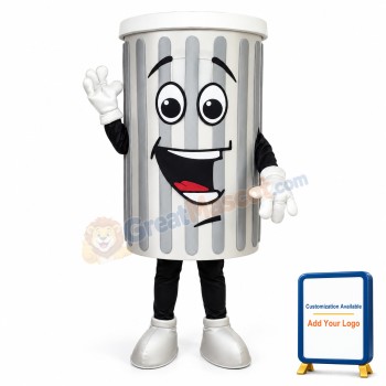 Trashcan Mascot Costume