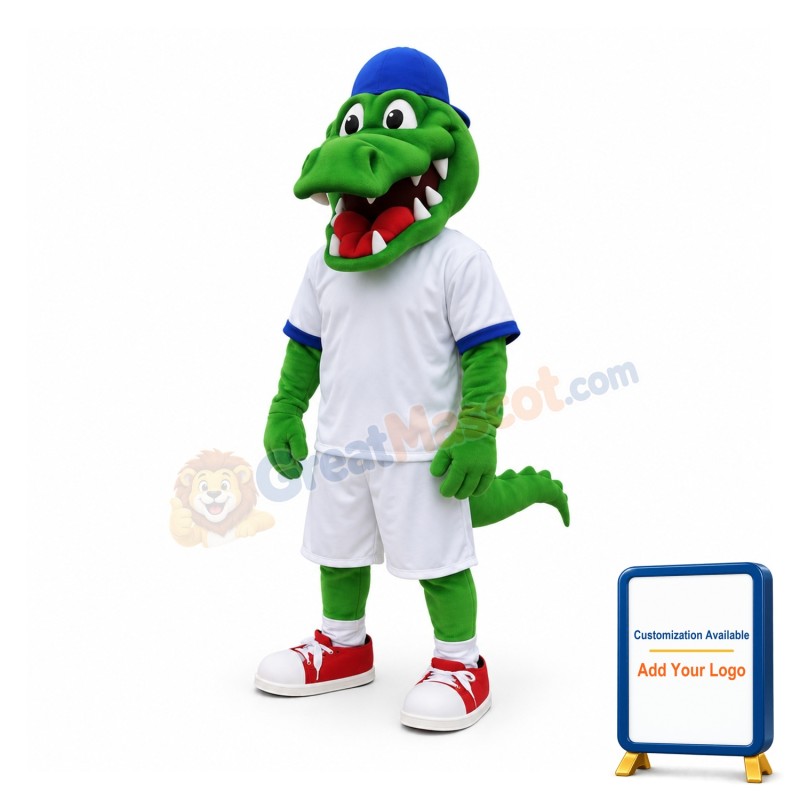 Sport Alligator Mascot Costume