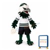 Green & White Eagle Mascot Costume