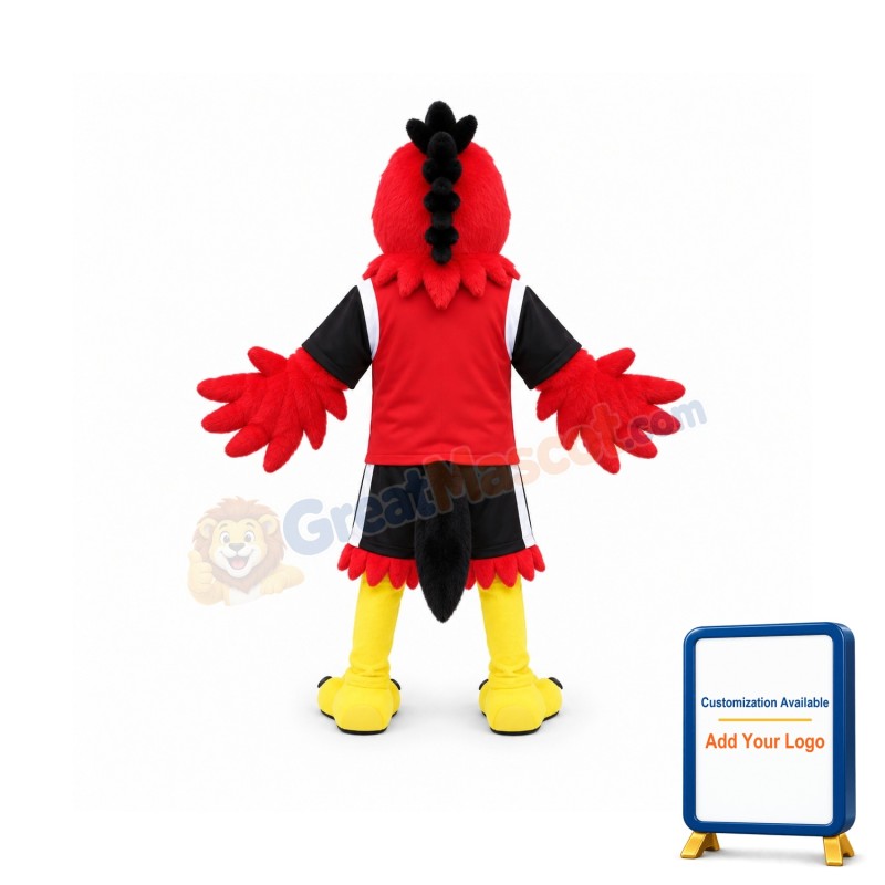 Red Eagle Mascot Costume