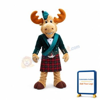Adult Moose Mascot Costume