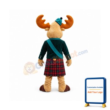Adult Moose Mascot Costume
