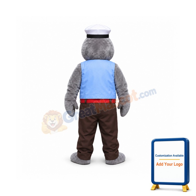 Cute Seal Mascot Costume