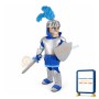 Blue & Silver Knight Mascot Costume