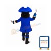 Blue Pirate Mascot Costume
