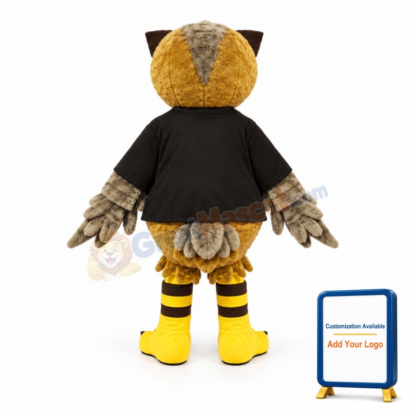 University Owl Mascot Costume