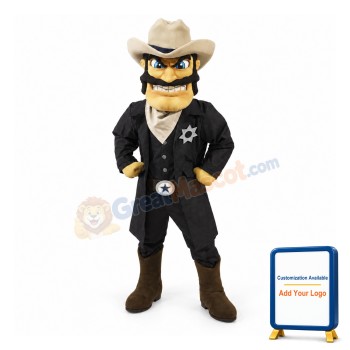 Cowboy Mascot Costume