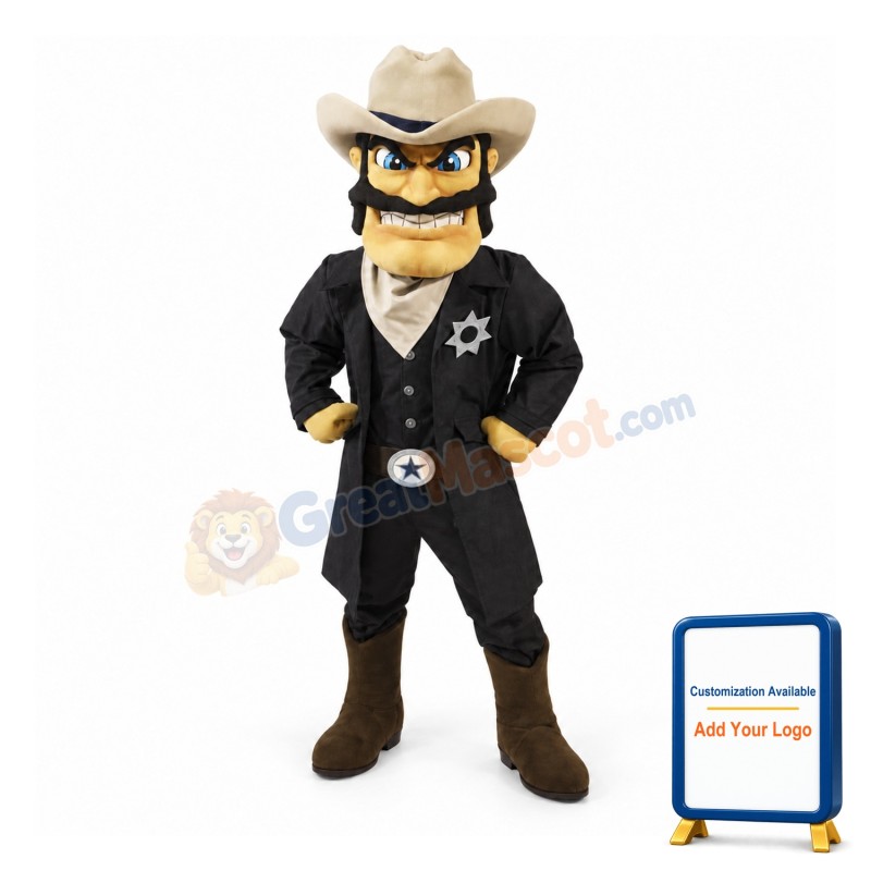 Cowboy Mascot Costume