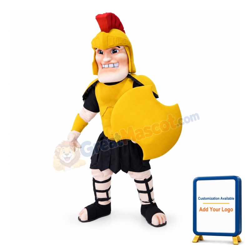 College Spartan Mascot Costume