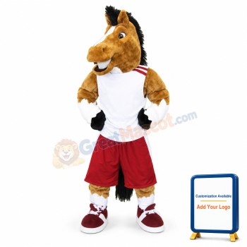College Horse Mascot Costume