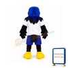 Blue Hawk Mascot Costume