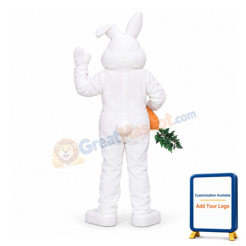 Pink Easter Rabbit Mascot Costume