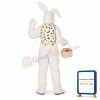 Deluxe Easter Bunny Adult Mascot Costume