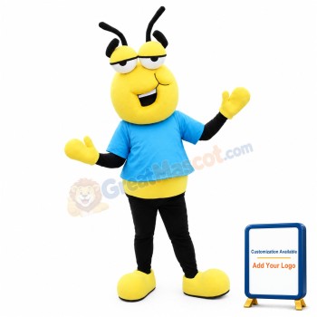 Lazy Bee Mascot Costume