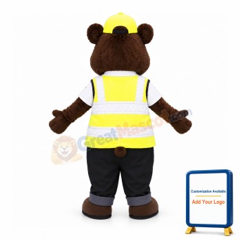 Carl Bear Mascot Costume