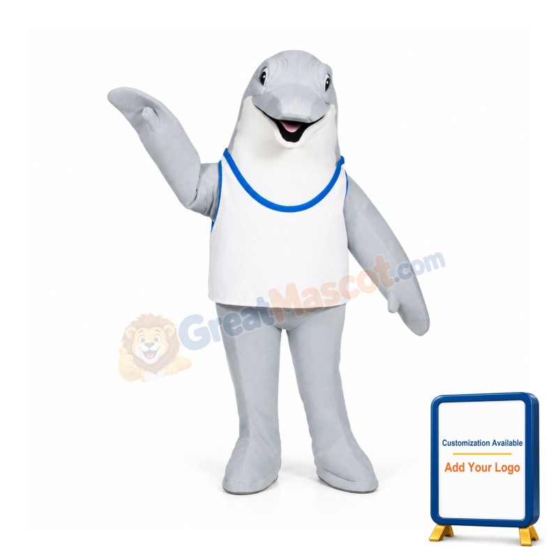Dolphin Mascot Costume