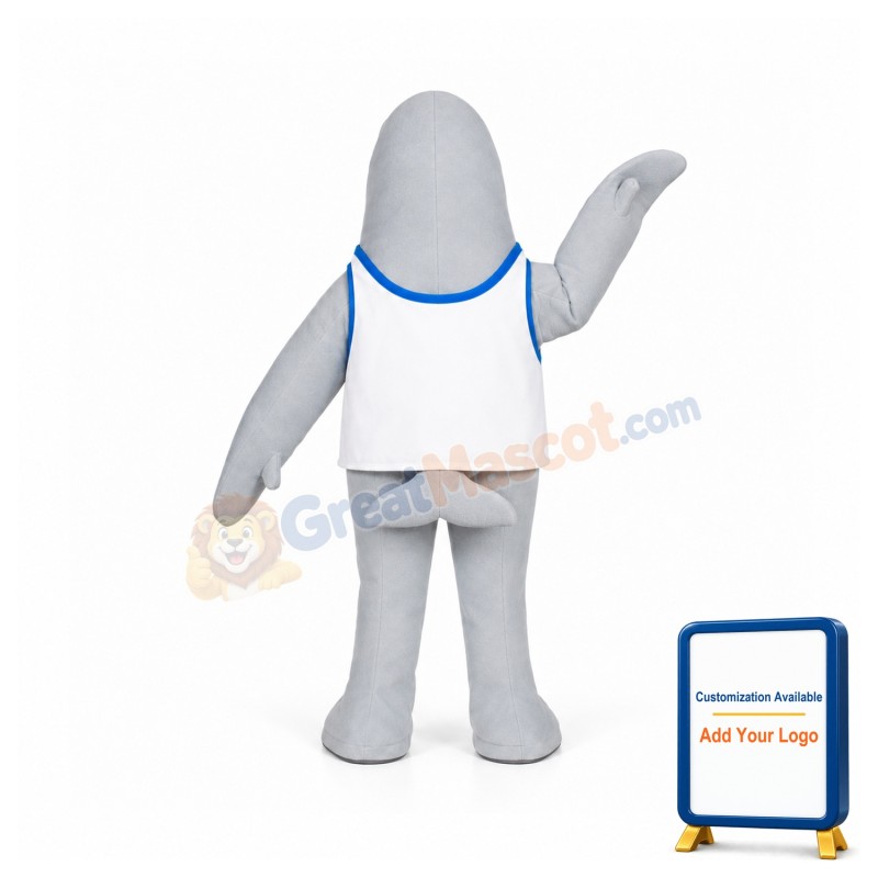 Dolphin Mascot Costume