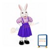 Lady Easter Bunny Mascot Costume