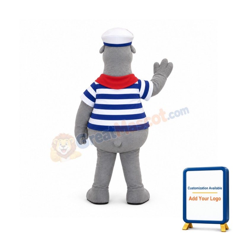 Navy Seal Mascot Costume