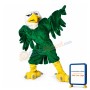 Green University Eagle Mascot Costume
