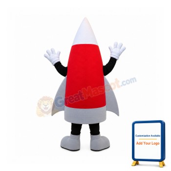 School Rocket Mascot Costume