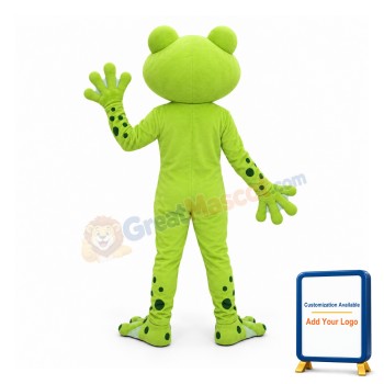 School Frog Mascot Costume