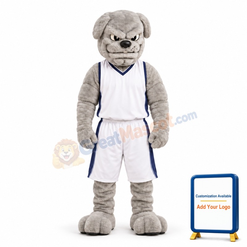 College Bulldog Mascot Costume