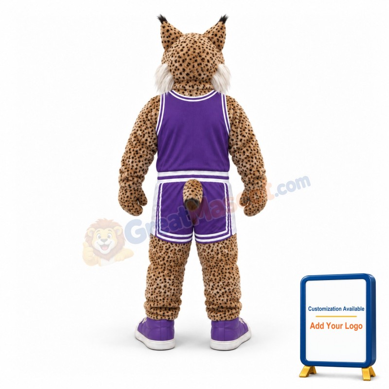 School Bobcat Mascot Costume