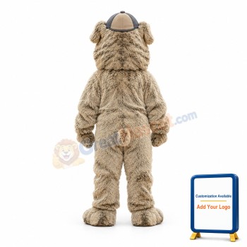 School Bulldog Mascot Costume