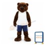 College Basketball Bear Mascot Costume