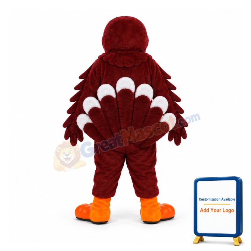 Hokie Bird Mascot Costume