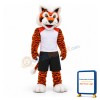 University Sport Tiger Mascot Costume