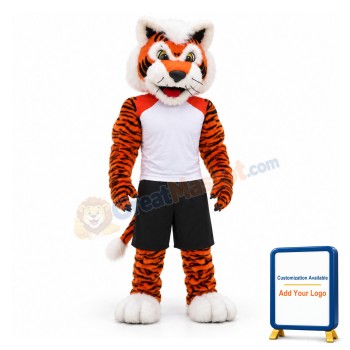 University Sport Tiger Mascot Costume