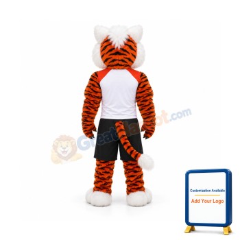 University Sport Tiger Mascot Costume