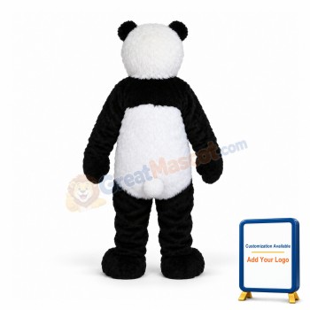 Adult Size Fancy Panda Mascot Costume
