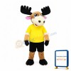 Super Cute Moose Mascot Costume