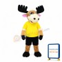 Super Cute Moose Mascot Costume
