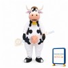 Super Cute Cow Mascot Costume