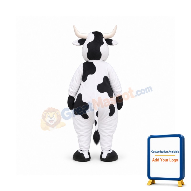 Super Cute Cow Mascot Costume