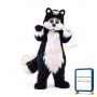Black & White Cat Mascot Costume